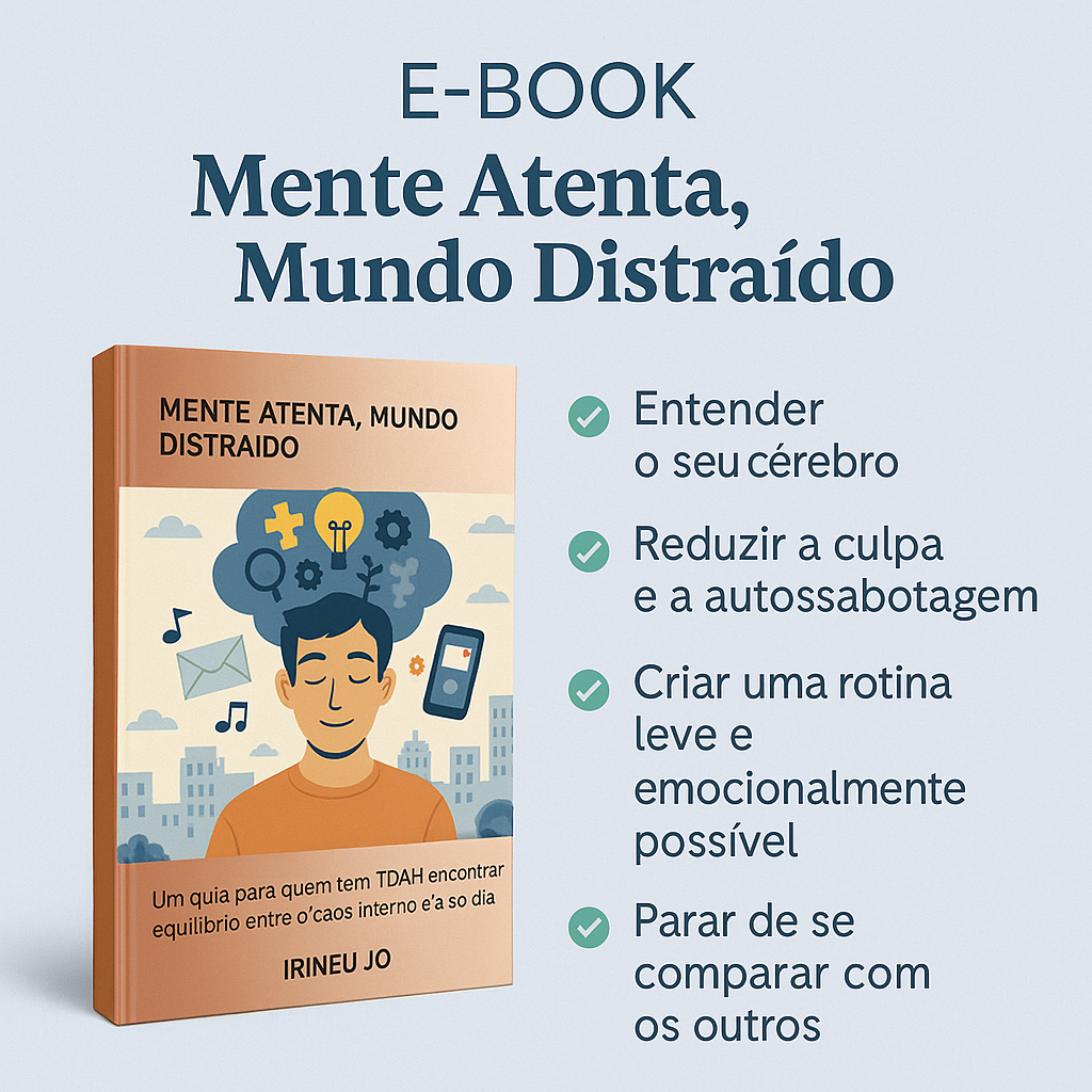 Capa do e-book Mente Atenta, Mundo Distraído